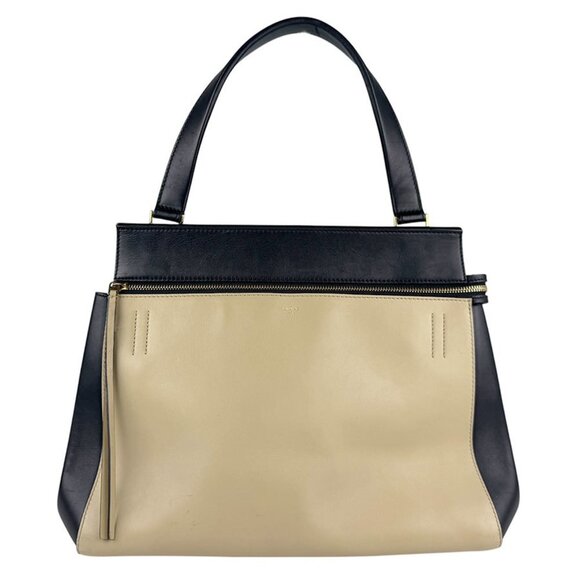 CELINE Black Leather Bag - Picture 1 of 5